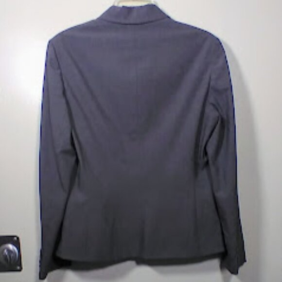 AK Anne Klein Blazer-Gray- Size: 10 - Picture 5 of 8